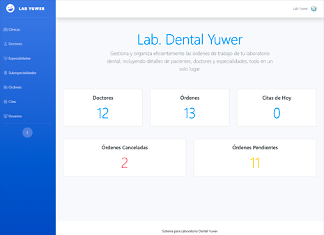 Sistema Laboratorios Dentales
